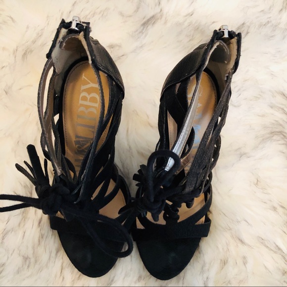 Sam & Libby Black Stiletto Heel - Picture 8 of 13